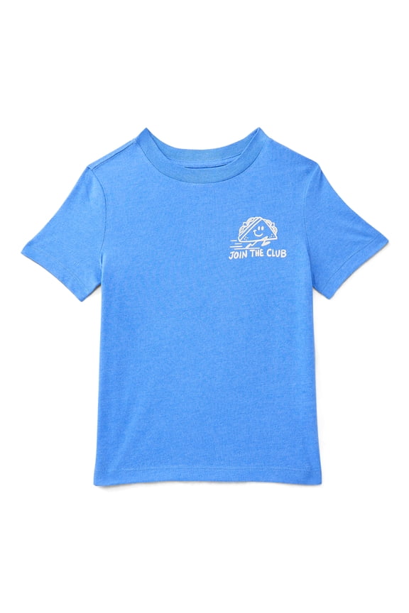 Little Boys Graphic Tee with Short Sleeves, Sizes 4-10
