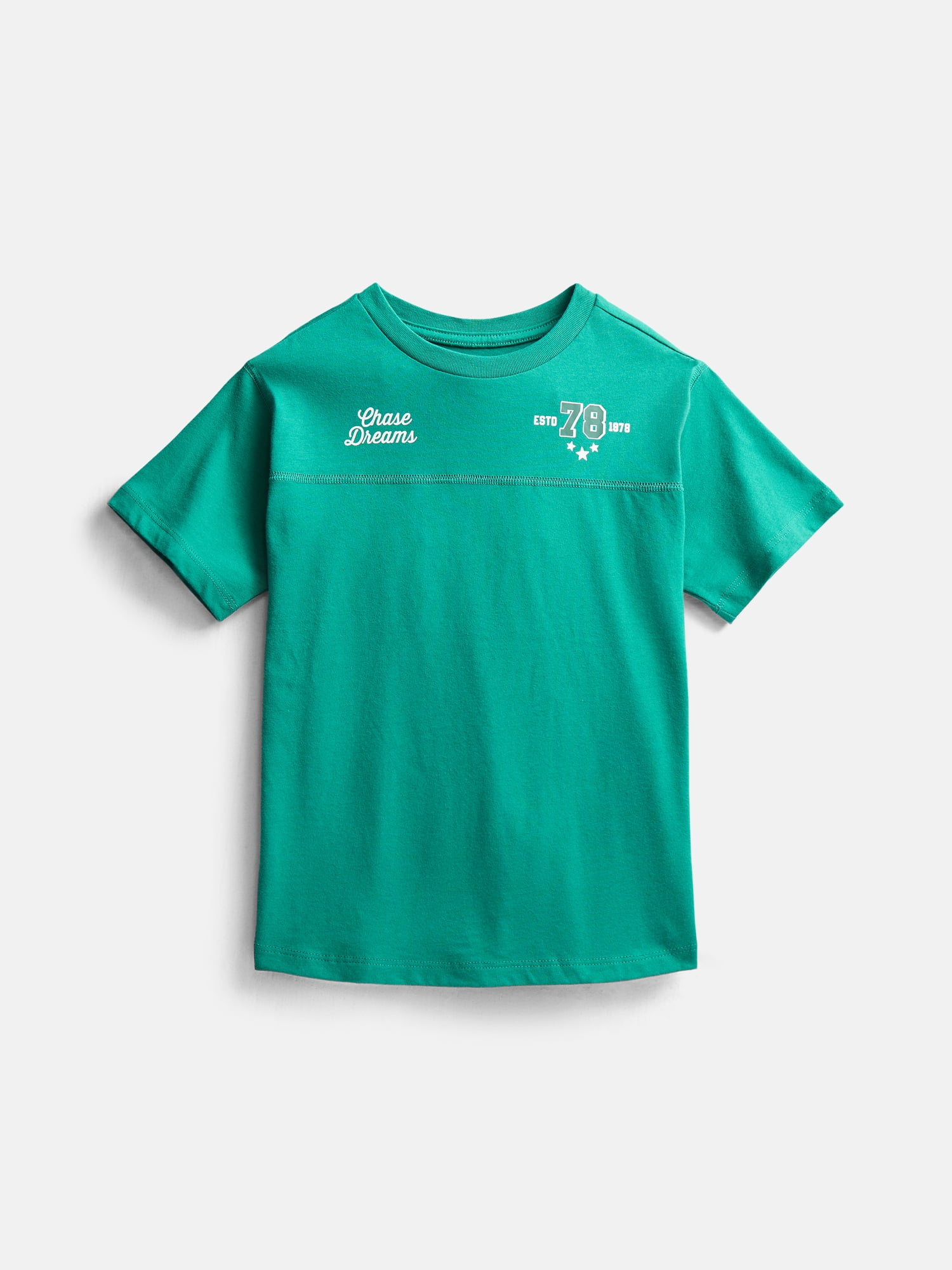 Wonder Nation Little Boys' Graphic Tee with Short Sleeves Sizes 4-10