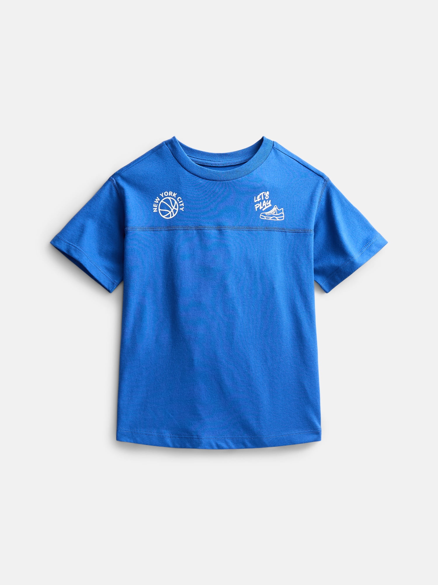 Wonder Nation Little Boys' Graphic Tee with Short Sleeves Sizes 4-10