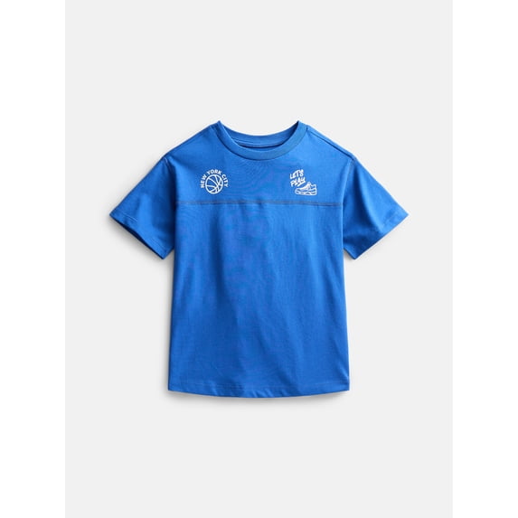 Wonder Nation Little Boys' Graphic Tee with Short Sleeves Sizes 4-10