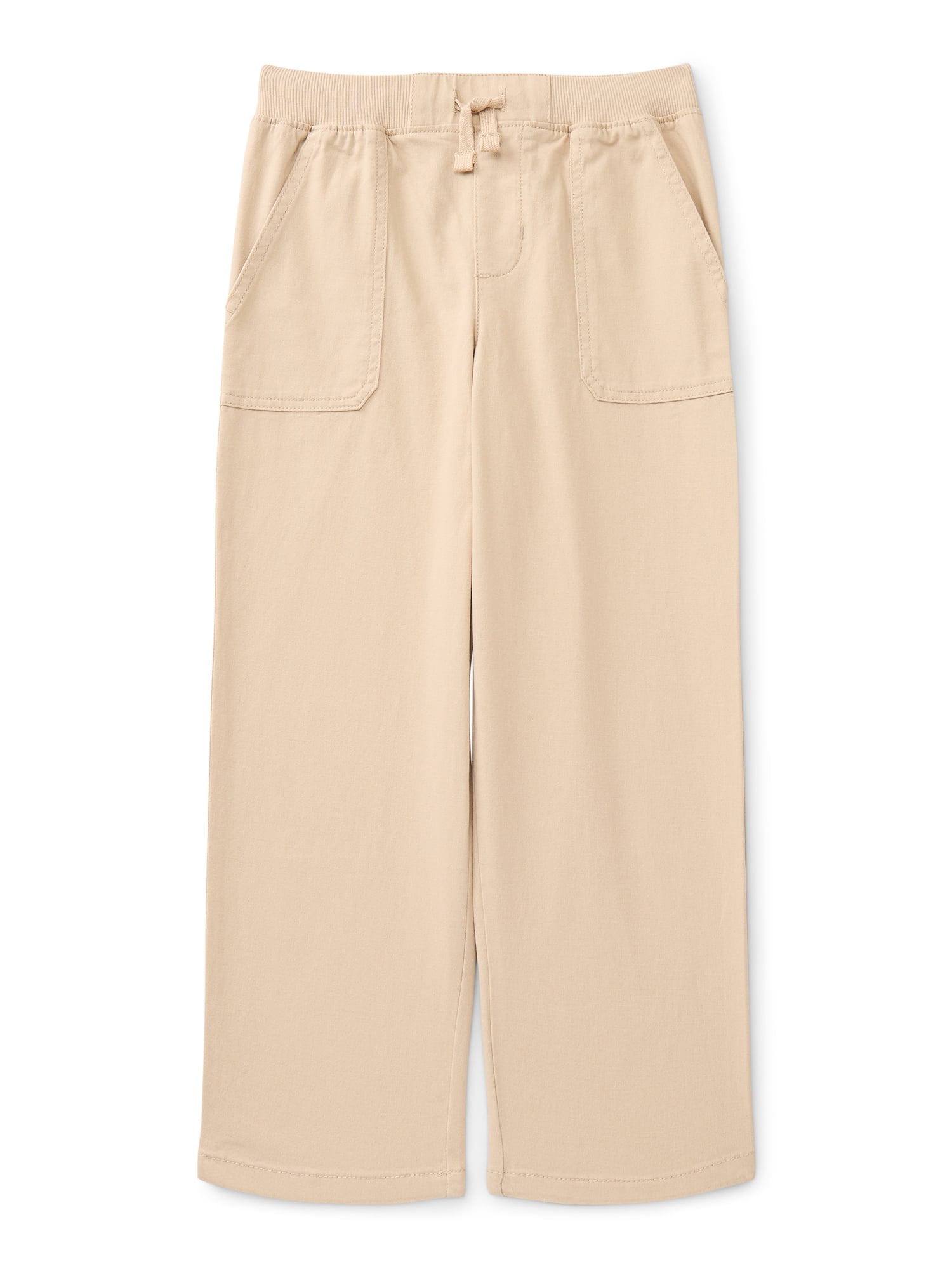 Wonder Nation Little Boys Stretch Twill Pants, Sizes 4-10