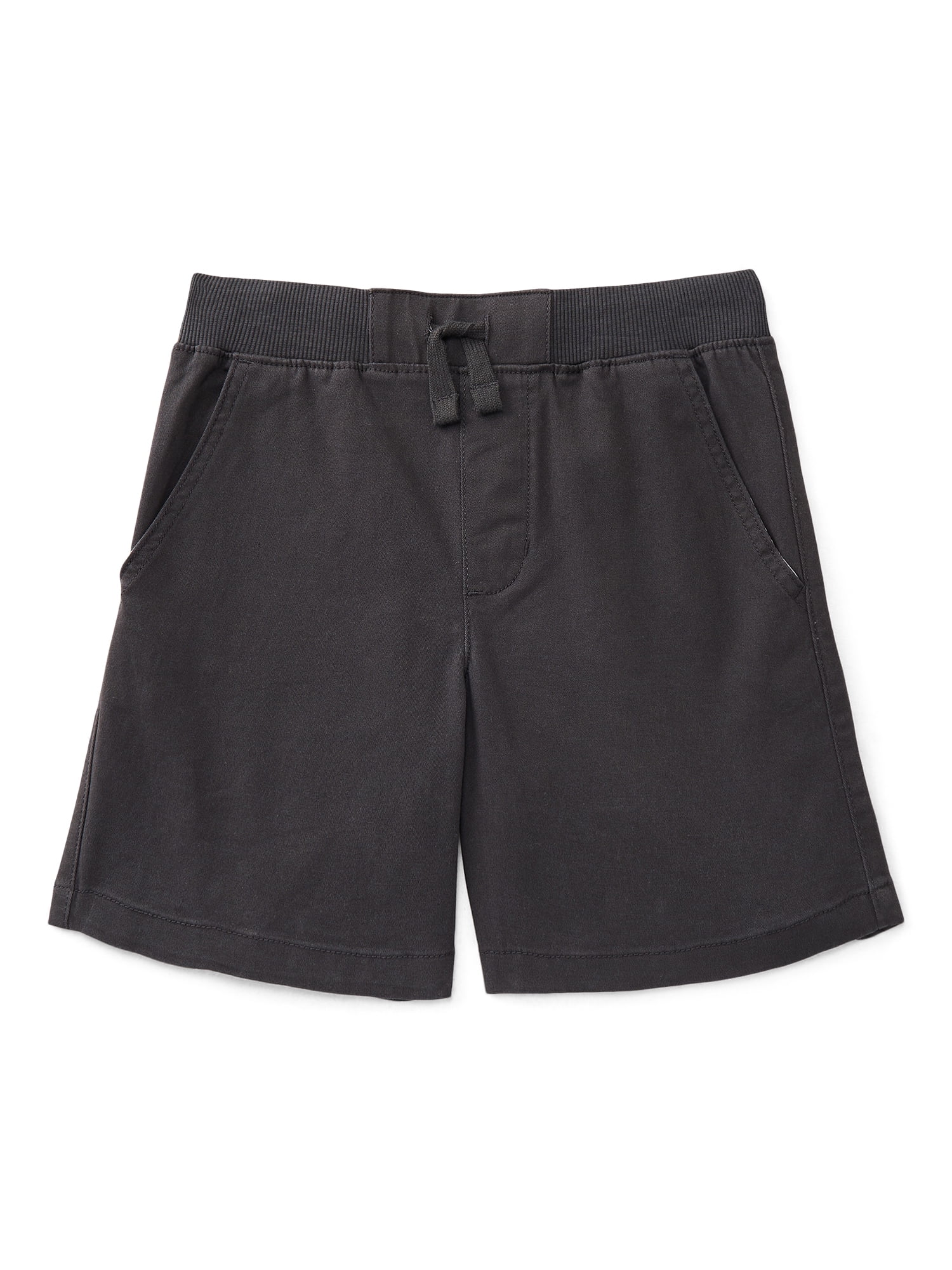 Wonder Nation Little Boys Stretch Twill Shorts, Sizes 4-10