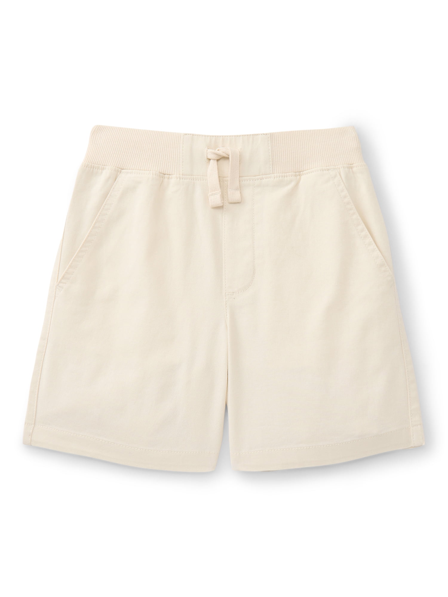 Wonder Nation Little Boys Stretch Twill Shorts, Sizes 4-10