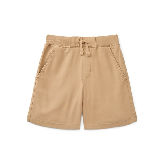 Wonder Nation Little Boys Stretch Twill Shorts, Sizes 4-10