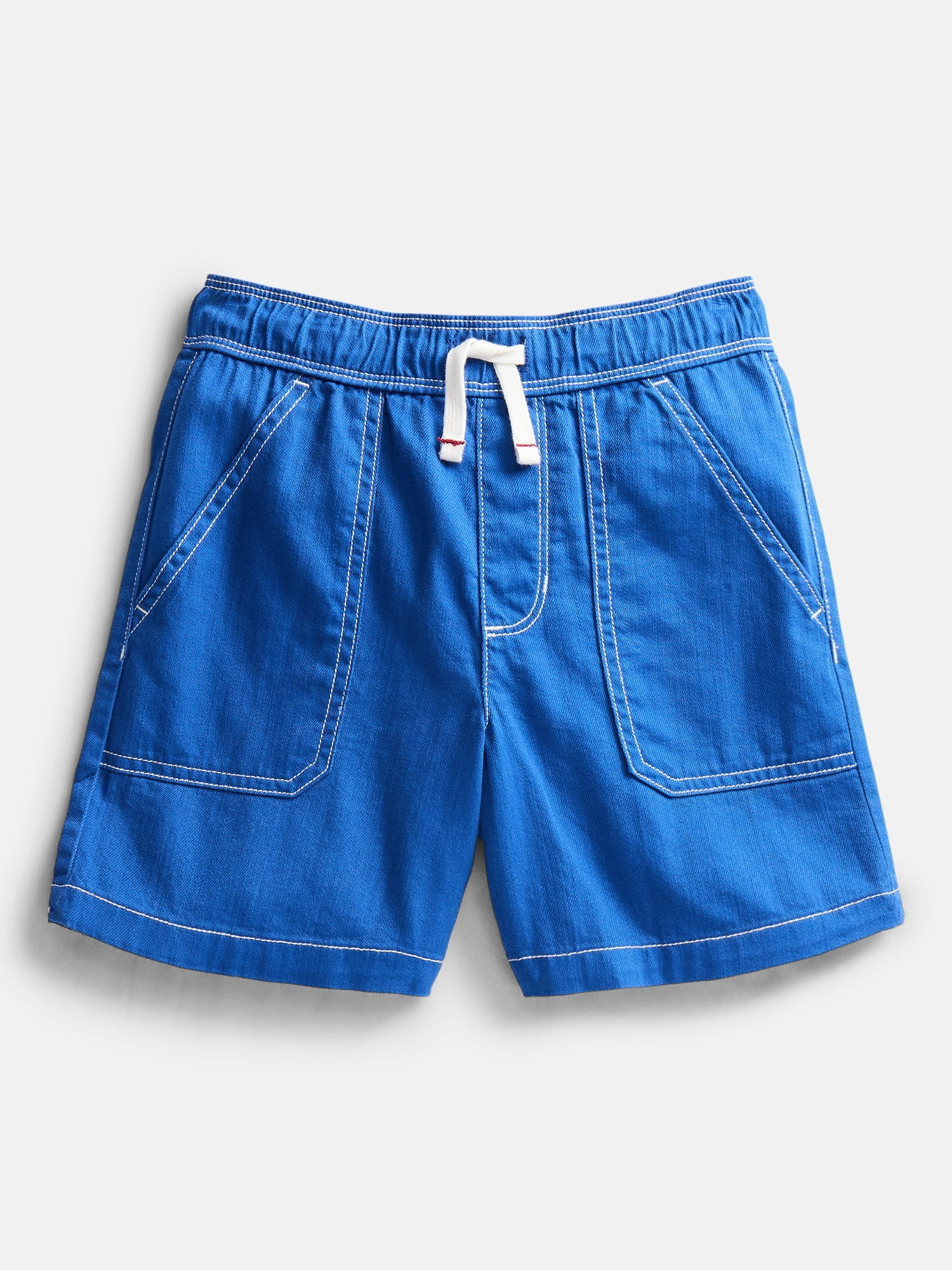 Wonder Nation Little Boys' Cotton Twill Shorts, Sizes 4-10