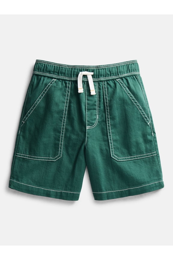 Little Boys' Cotton Twill Shorts, Sizes 4-10