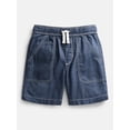 thumbnail image 1 of Wonder Nation Little Boys' Cotton Twill Shorts, Sizes 4-10, 1 of 3