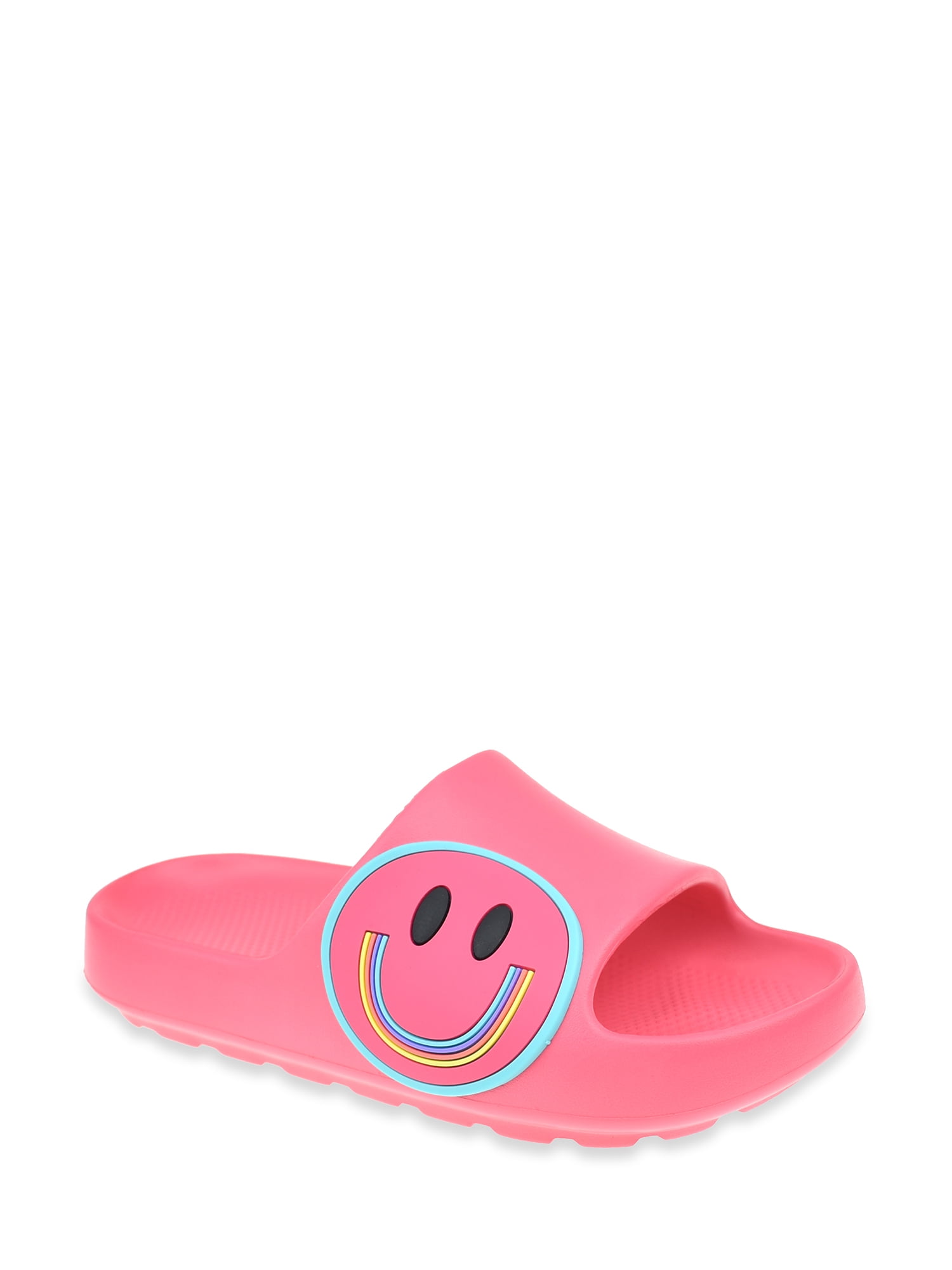 Wonder Nation Little Girl And Big Girl Icon Eva Slide Sandals