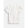 thumbnail image 1 of Wonder Nation Girls Baby Tee with Short Sleeves, Sizes 4-10, 1 of 3