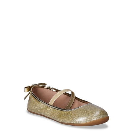 Wonder Nation Little Girl & Big Girl Ballet Flat Dress Shoes