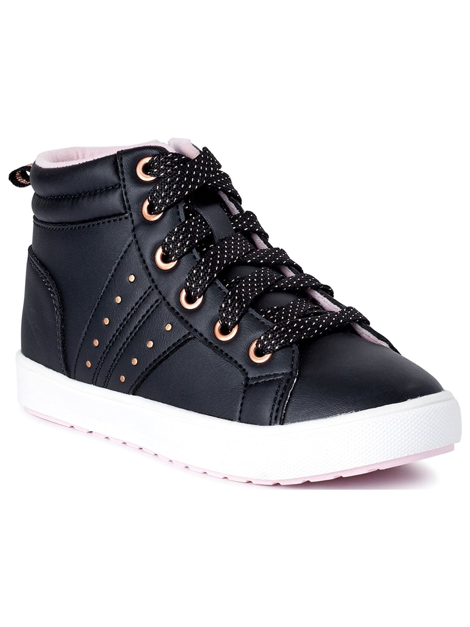 Black high top shoes for girls new arrivals