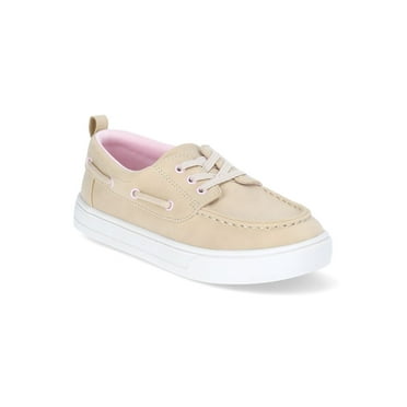 Wonder Nation Little Girl & Big Girl Boat Loafers
