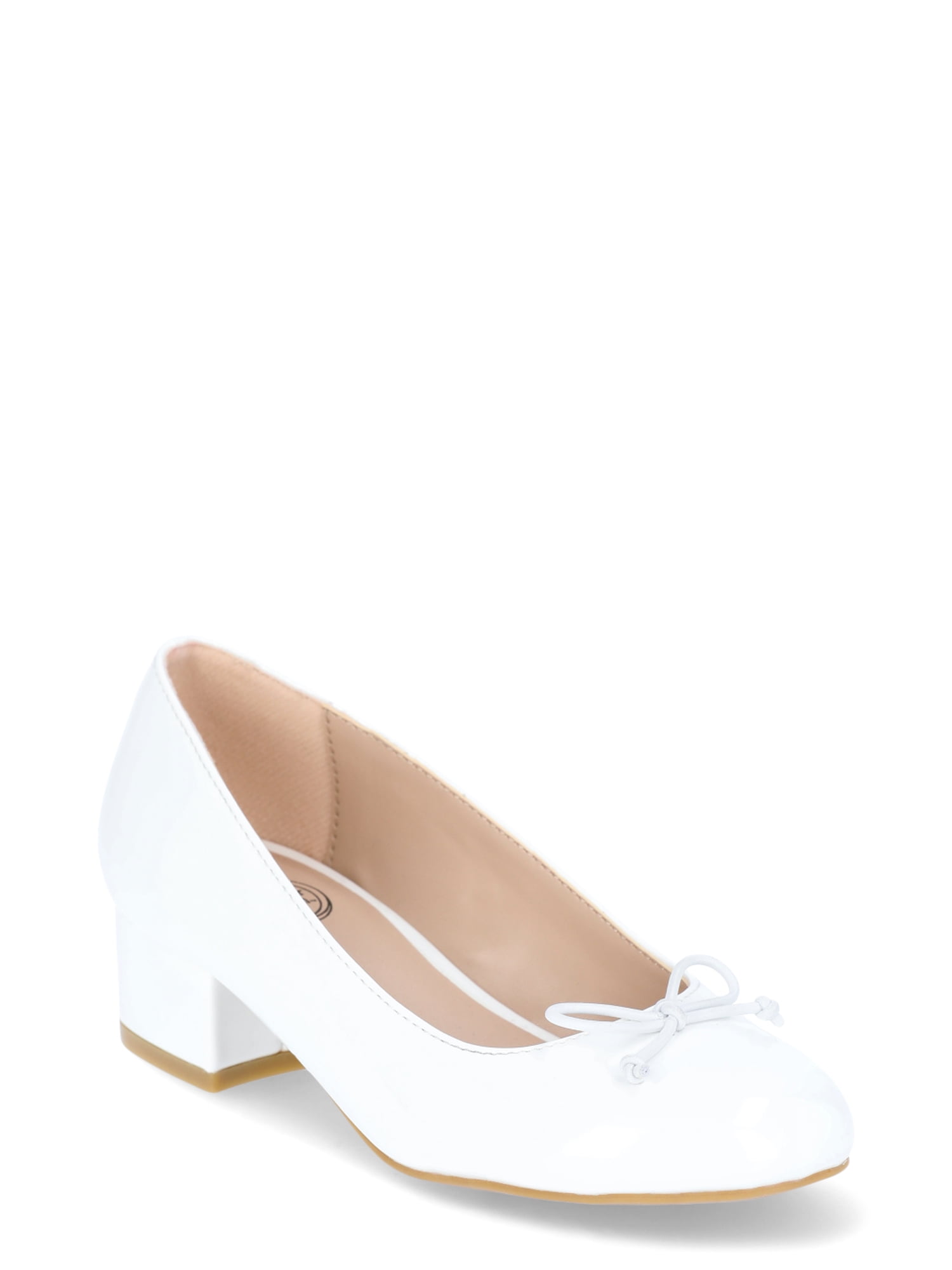 Little Girl & Big Girl Bow Heel Ballet Dress Shoes