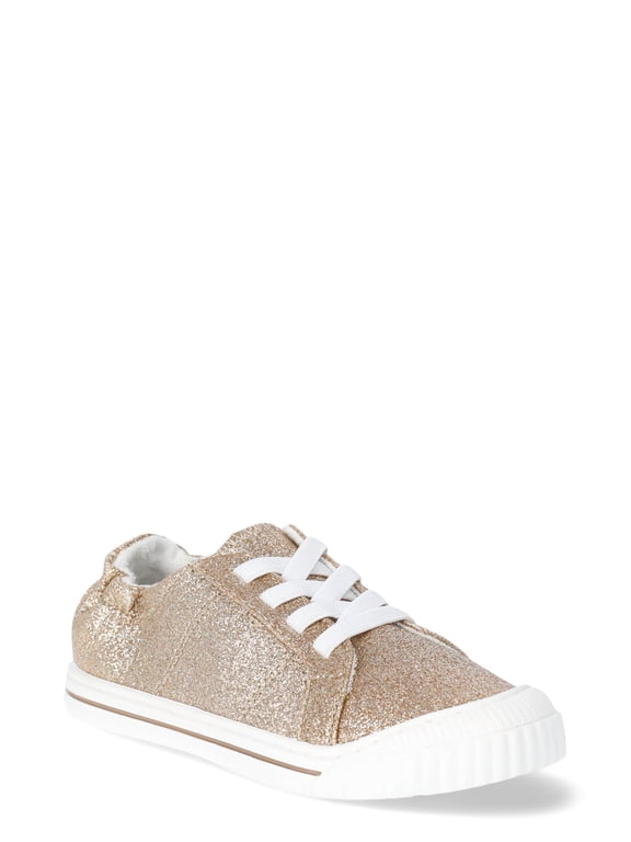 Little Girl & Big Girl Canvas Bump Toe Sneakers