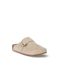 thumbnail image 1 of Wonder Nation Little and Big Girls Faux Suede Casual Slip On Clogs, 1 of 6