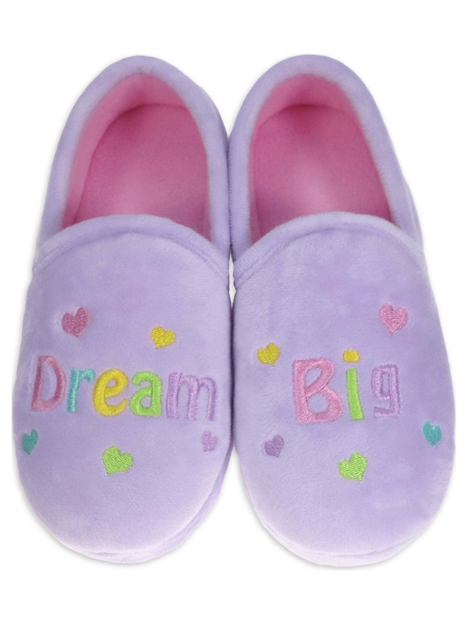 Girl slippers online walmart