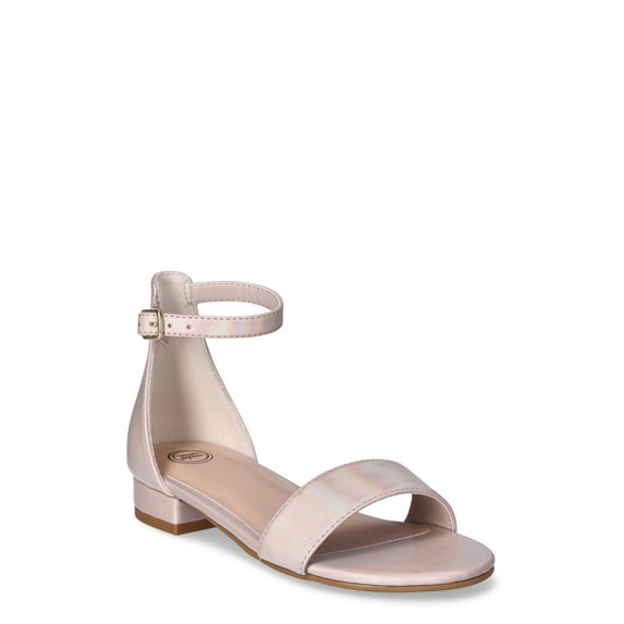 Wonder Nation Little Girl & Big Girl Low Heel Dress Shoes