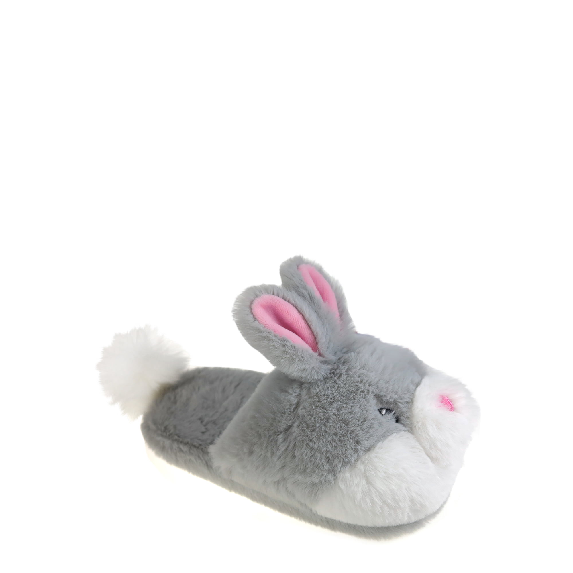 Wonder Nation Little Girl & Girl Rabbit Slipper, Sizes 13/1-6 - Walmart .com