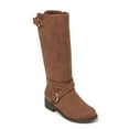 thumbnail image 1 of Wonder Nation Little Girl & Big Girl Strappy Tall Fashion Riding Boot, 1 of 6