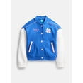thumbnail image 1 of Wonder Nation Little Girls Bomber Jacket, Sizes 4-10, 1 of 3
