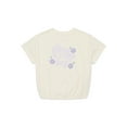 thumbnail image 1 of Wonder Nation Girls Boxy Tee with Embroidery, Sizes 4-10, 1 of 3