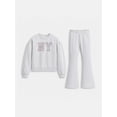 thumbnail image 1 of Wonder Nation Girls' Sweatshirt and Flare Leggings Set, 2-Piece, Sizes 4-10, 1 of 5