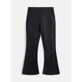 thumbnail image 1 of Wonder Nation Little Girls Ribbed Flare Leggings, Sizes 4-10, 1 of 3