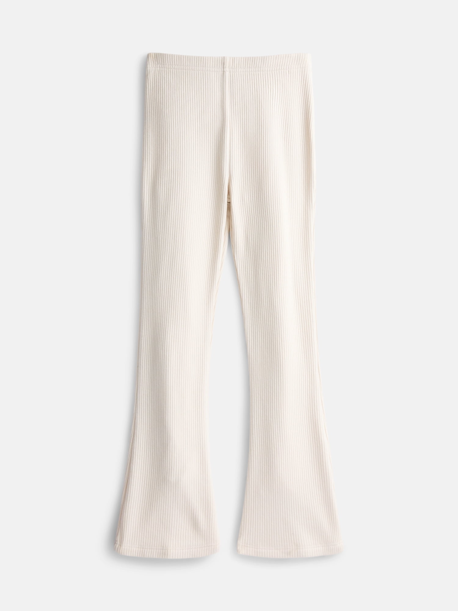 Wonder Nation Little Girl Cozy Ribbed Flare Leggings, Sizes 4-10