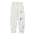 thumbnail image 1 of Wonder Nation Little Girls Fleece Jogger Pants, Sizes 4-10, 1 of 3