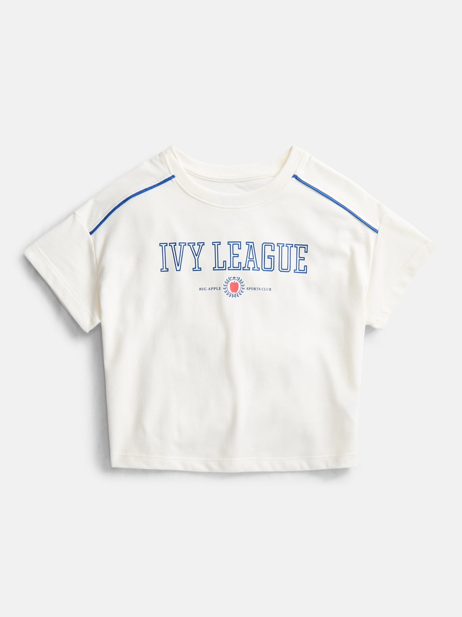 Wonder Nation Girls Graphic Tee with Short Sleeves, Sizes 4-10