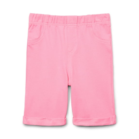 Wonder Nation Little Girls Knit Bermuda Shorts, Sizes 4-10