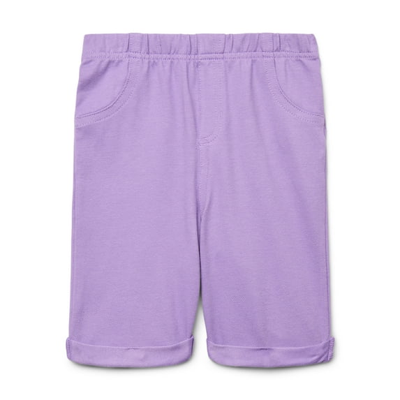Wonder Nation Little Girls Knit Bermuda Shorts, Sizes 4-10