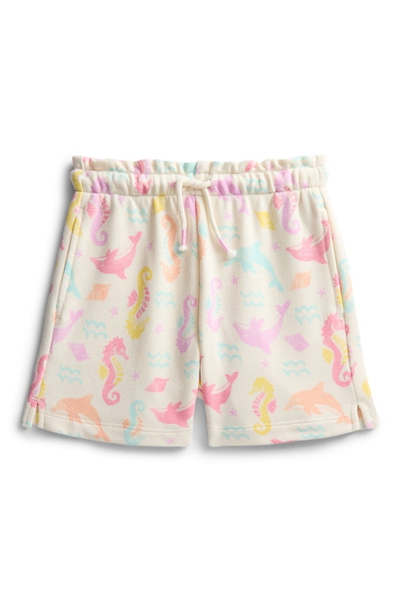 Little Girls' Pull On Knit Shorts, Sizes 4-10
