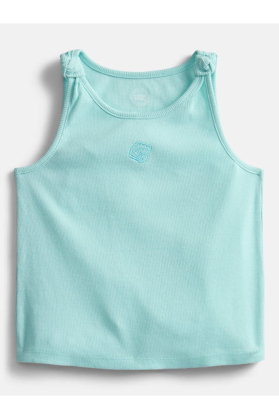 Girls Knotted Tank Top, Sizes 4-10
