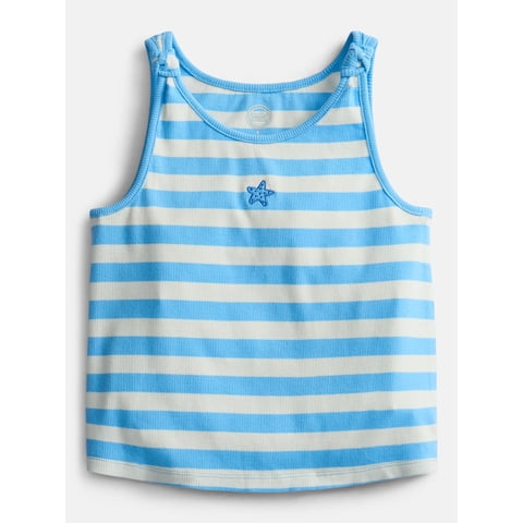Girls Knotted Tank Top, Sizes 4-10