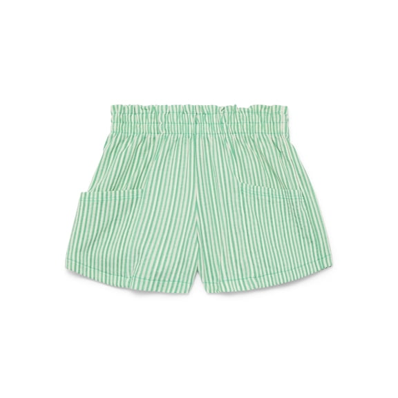 Wonder Nation Little Girls Knit Paperbag Shorts, Sizes 4-10
