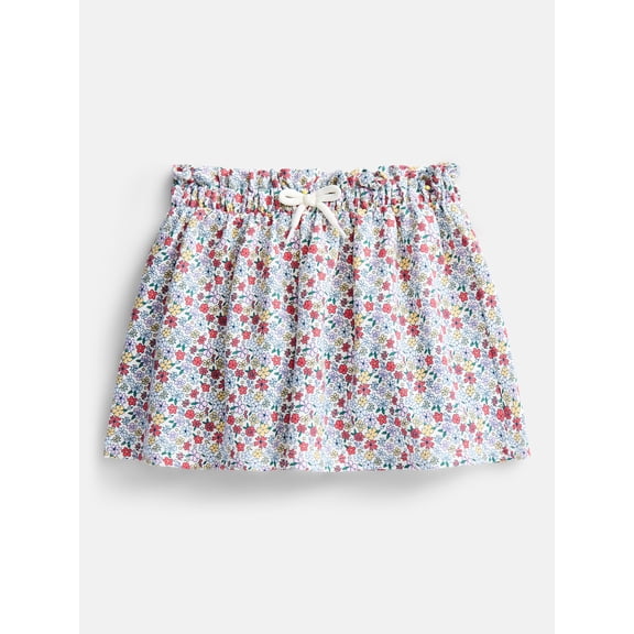 Wonder Nation Girls' Scooter Skirt with Paperbag Waist, Sizes 4-10