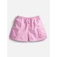 thumbnail image 1 of Wonder Nation Girls Pull On Cotton Shorts, Sizes 4-10, 1 of 3