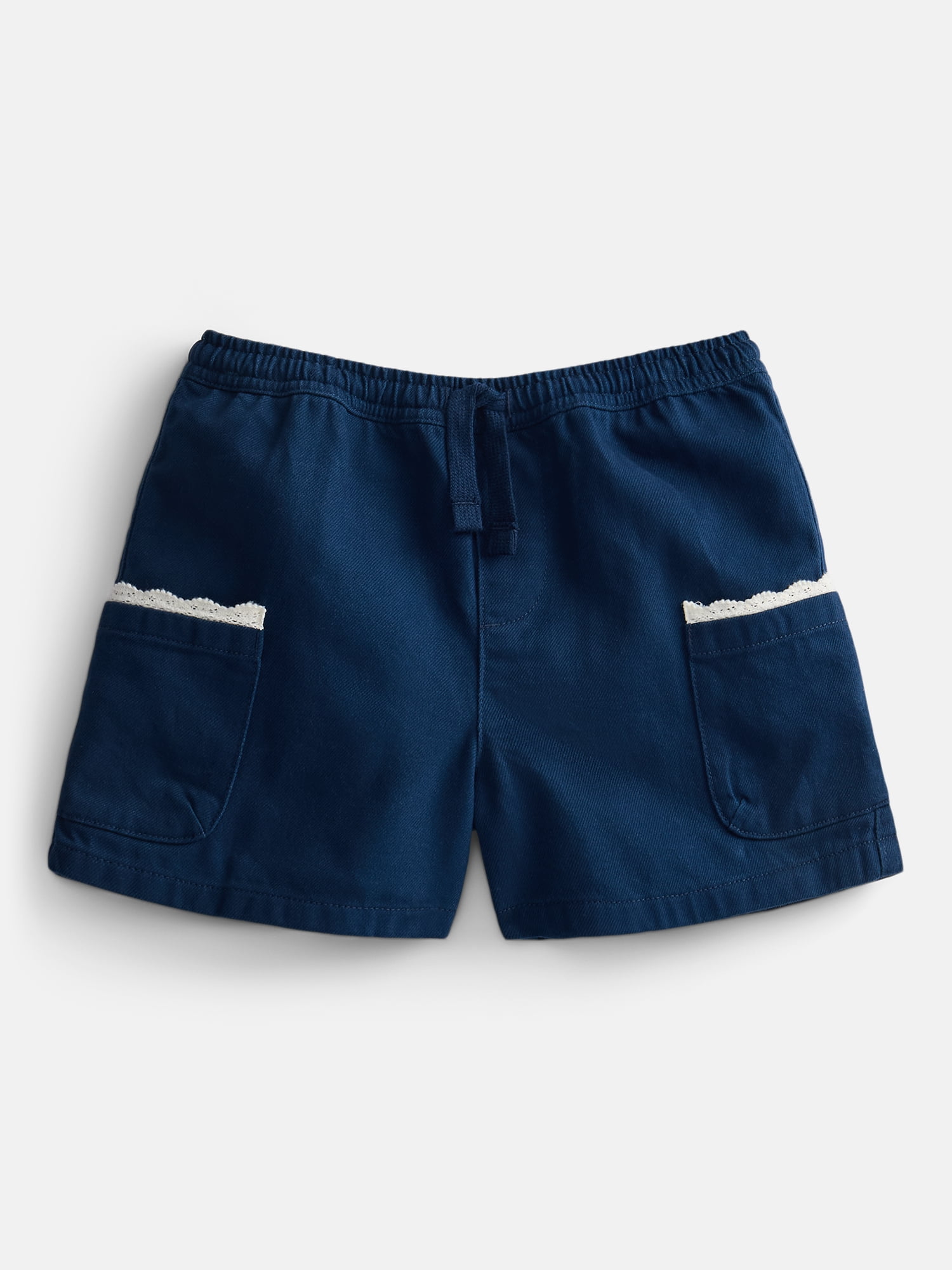 Wonder Nation Little Girls Pull On Shorts, Sizes 4-10