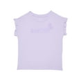 thumbnail image 1 of Wonder Nation Girls Ruffle Dolman Tee, Sizes 4-10, 1 of 3