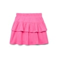 thumbnail image 1 of Wonder Nation Little Girls Tiered Scooter Skirt, Sizes 4-10, 1 of 3