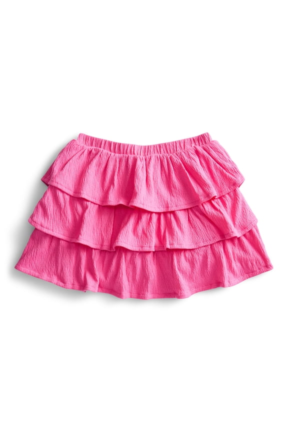 Girls Tiered Scooter Skirt, Sizes 4-10