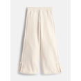 thumbnail image 1 of Wonder Nation Girl Wide Leg Pants with Side Slits and Bows, Sizes 4-10, 1 of 4