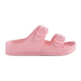 thumbnail image 1 of Wonder Nation Kids Two Buckle Footbed Slide Sandals, 1 of 5