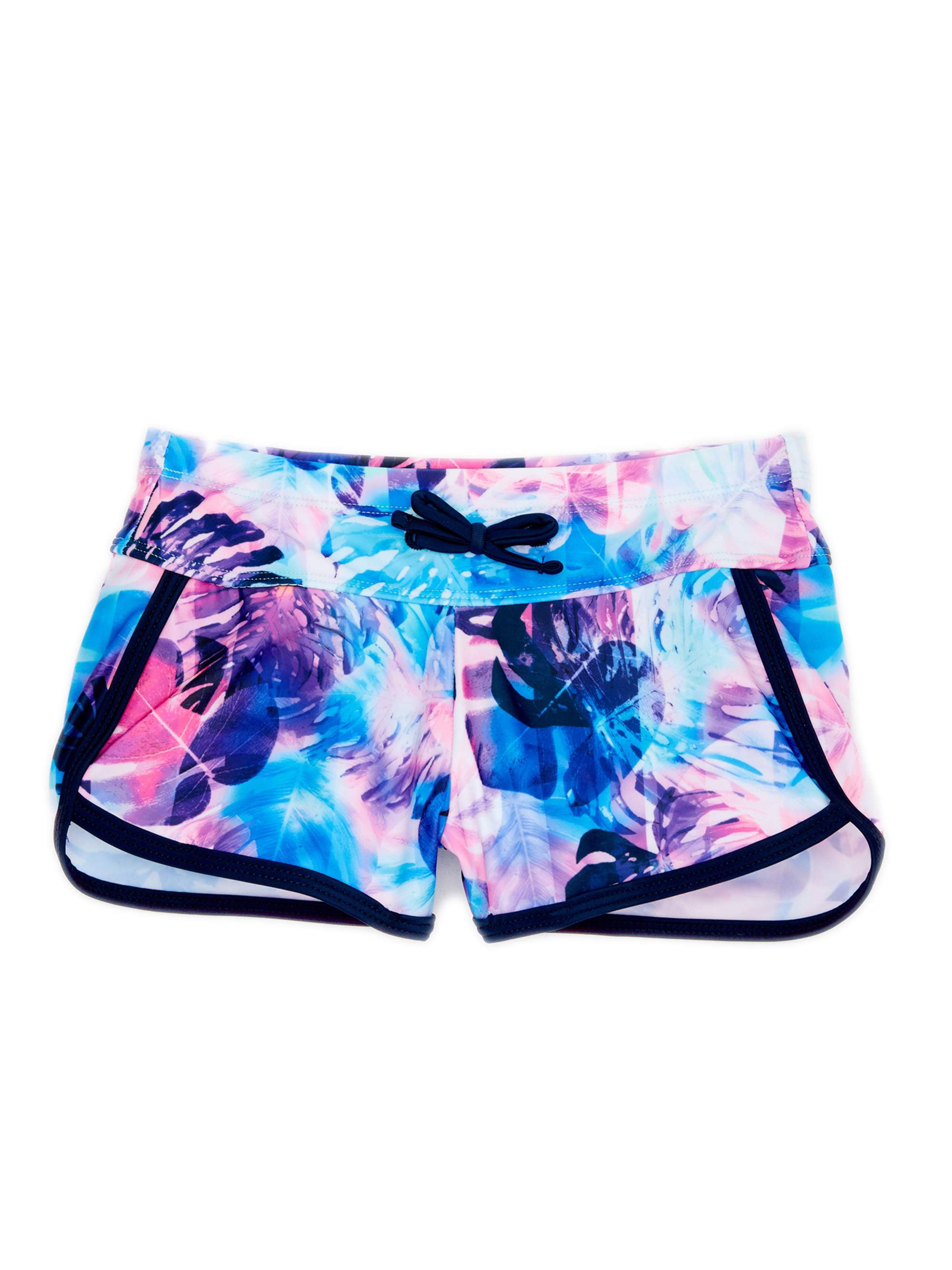Wonder Nation Little Girls & Big Girls Swim Shorts - Walmart.com