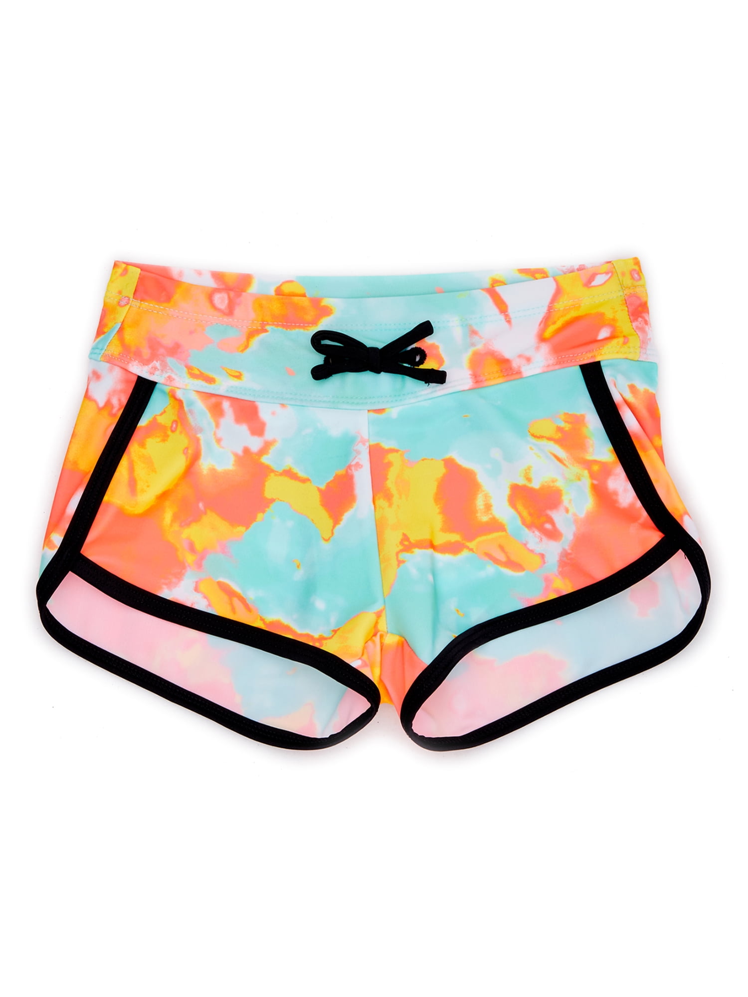 Wonder Nation Little Girls & Big Girls Swim Shorts