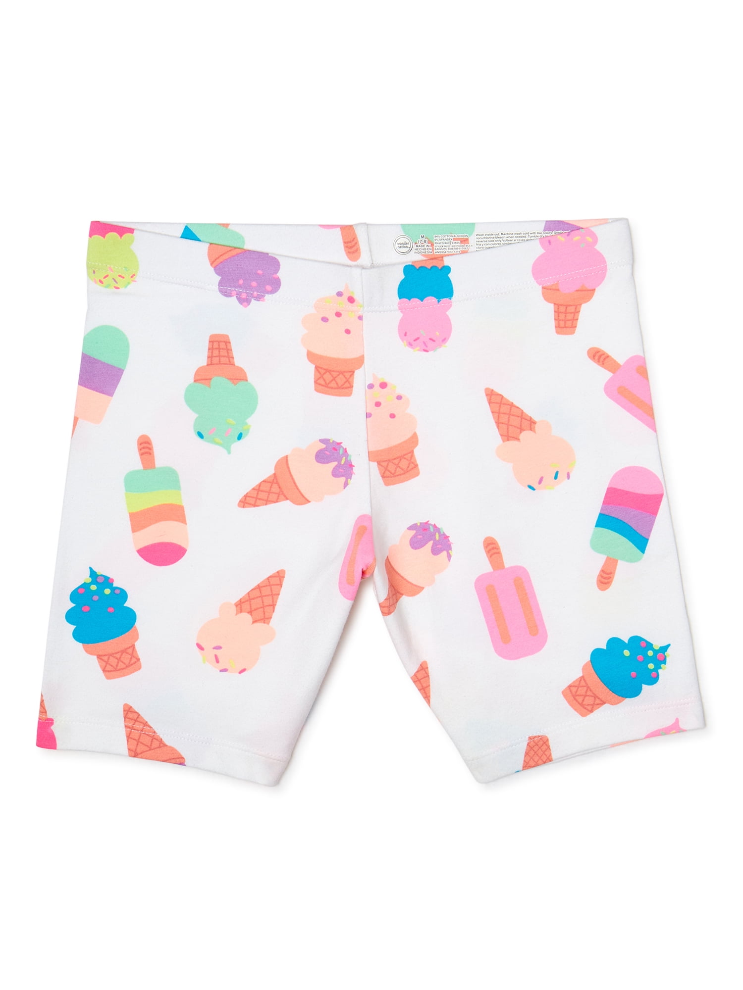 Wonder Nation Little Girls & Big Girls Tumble Shorts
