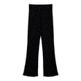 thumbnail image 1 of Wonder Nation Little Girls Flare Leggings with Front Patch Pockets, Sizes 4-10, 1 of 3