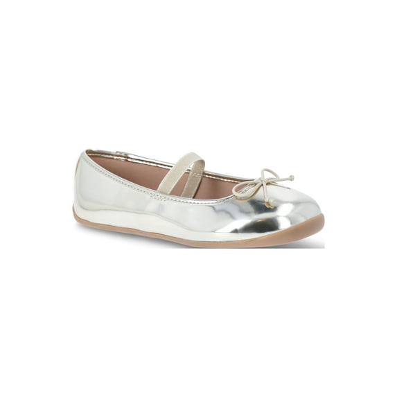 Wonder Nation Girls Bow Ballet Flats