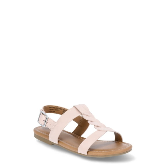 Wonder Nation Little Girls and Big Girls Braid Sandals